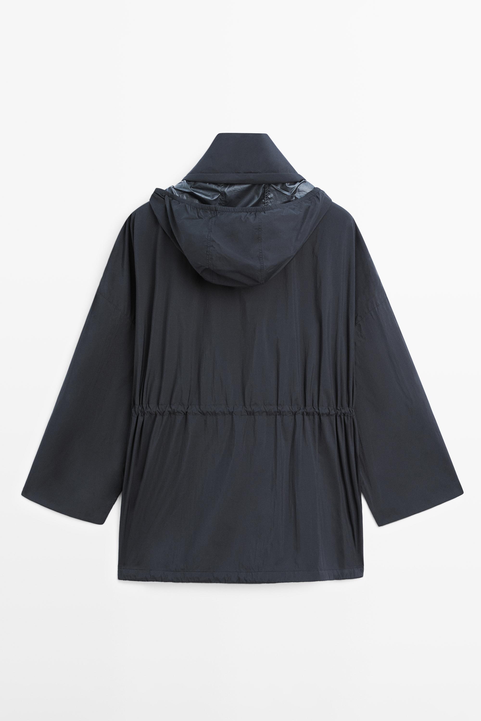 Parka en tissu technique